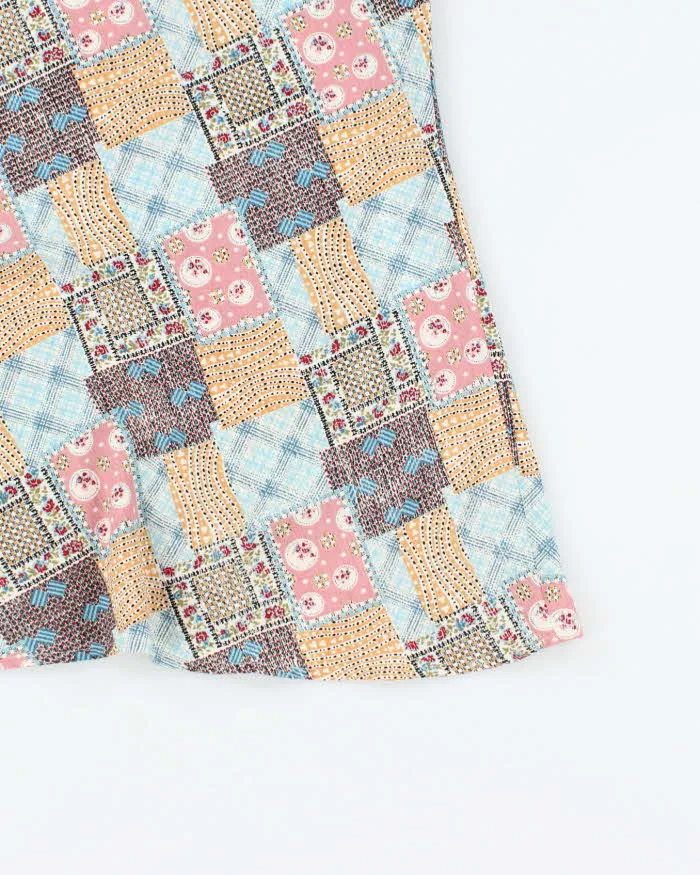 Vintage 90s Beatrys Pattern Mini Dress - S sold by Rokit product image thumbnail 5