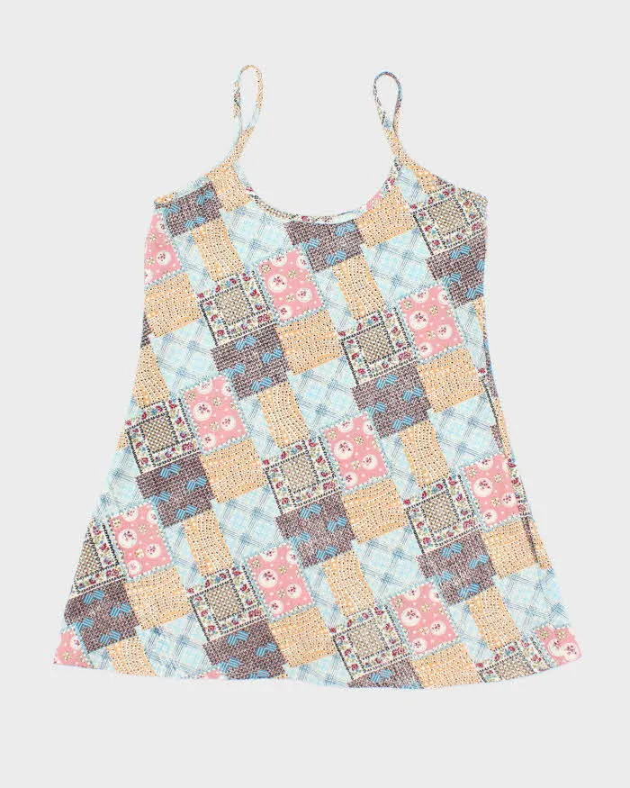 Vintage 90s Beatrys Pattern Mini Dress - S sold by Rokit product image thumbnail 2