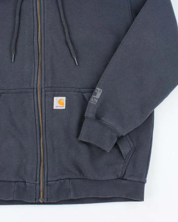 Vintage 2000's Carhartt Heavyweight Lined Zip Up Hoodie - M sold by Rokit product image thumbnail 4