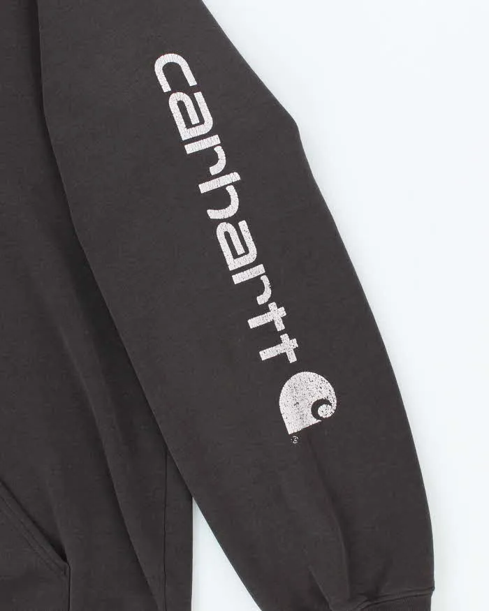 Vintage 90's Carhartt Oversized Sleeve Spell Out Hoodie - XL sold by Rokit product image thumbnail 5