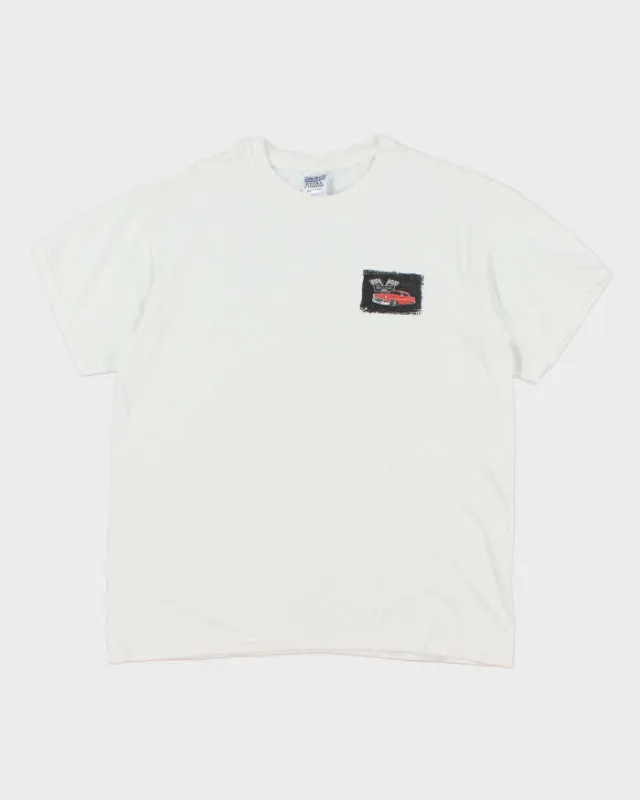 Vintage 2000's Boulevard 500 Small Graphic T-Shirt - L made by Rokit