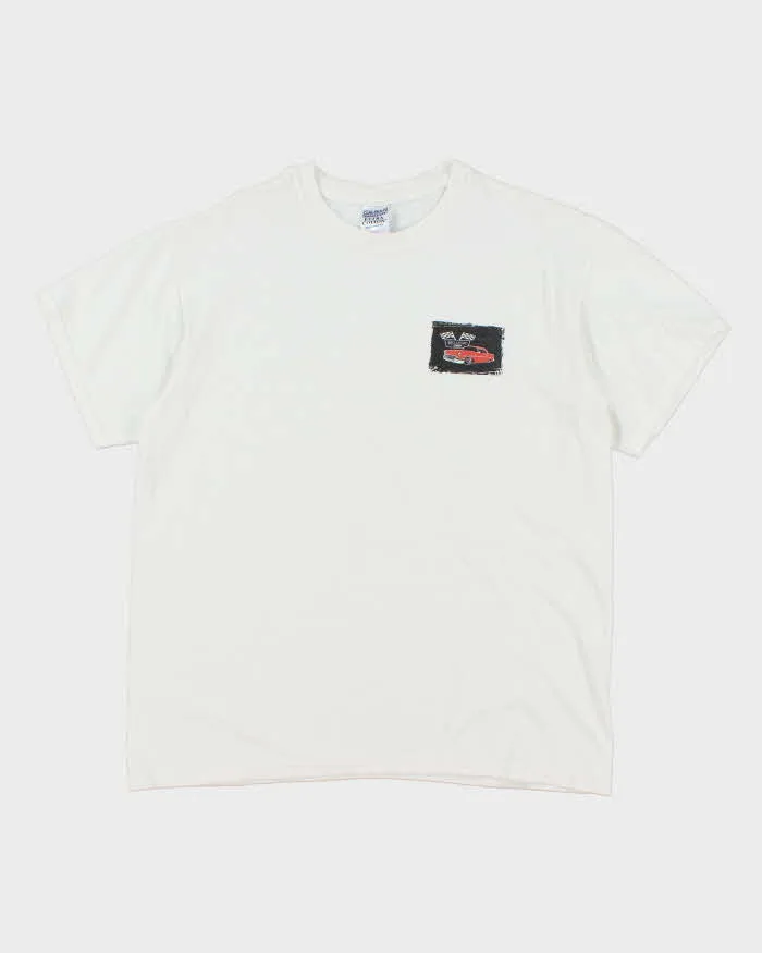 Vintage 2000's Boulevard 500 Small Graphic T-Shirt - L sold by Rokit