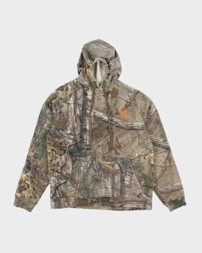 Vintage Y2K Real Tree Camouflage Hoodie - M sold by Rokit