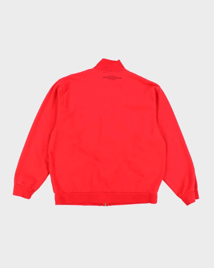 Vintage 2000's Umbro England Football Team Full Zip Sweatshirt - L sold by Rokit product image thumbnail 2