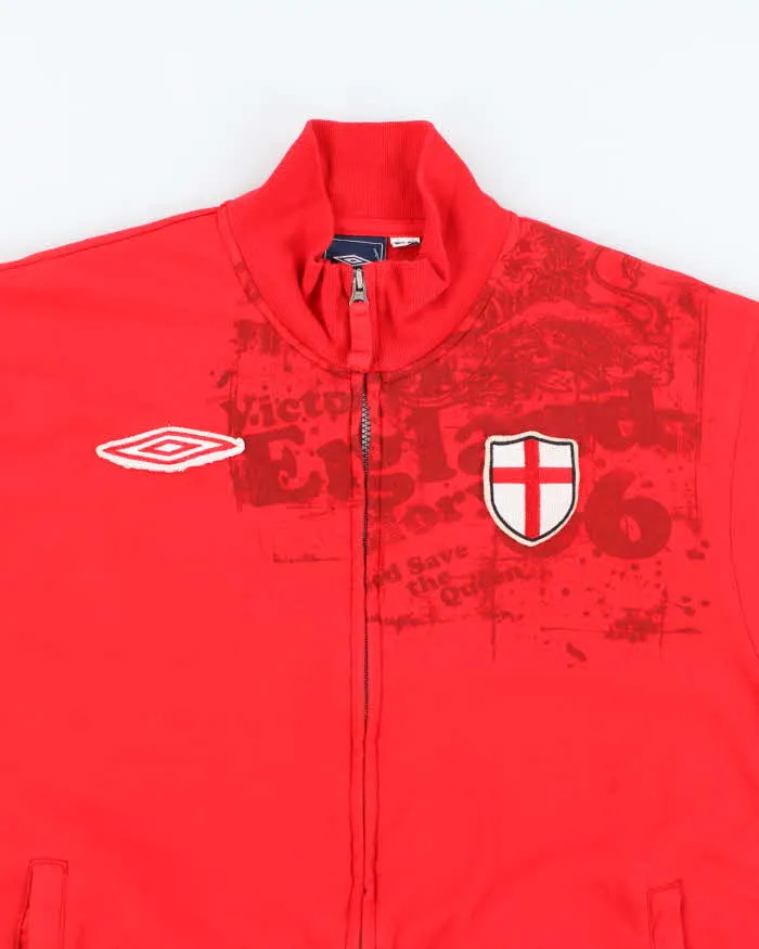 Vintage 2000's Umbro England Football Team Full Zip Sweatshirt - L sold by Rokit product image thumbnail 3