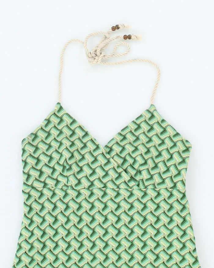 Vintage Y2k 00s Ann Taylor Halter Neck Dress - XS sold by Rokit product image thumbnail 3