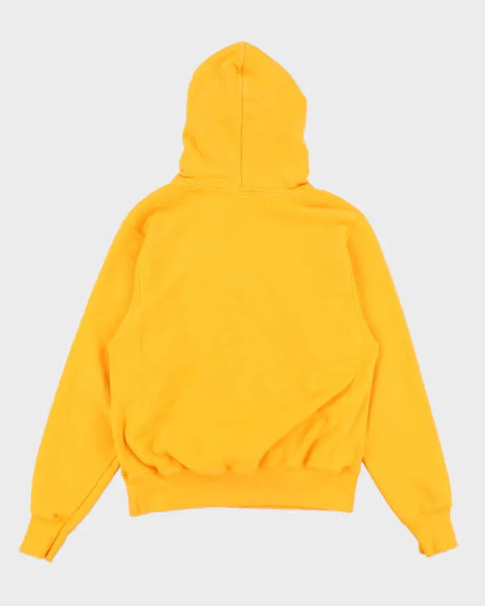 Vintage 2000's Champion Reverse Weave Yellow Hoodie - S sold by Rokit product image thumbnail 2