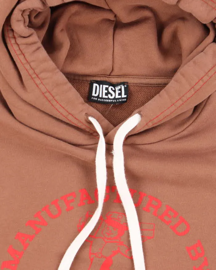 Vintage Y2K Diesel Graphic Print Hoodie - M sold by Rokit product image thumbnail 5