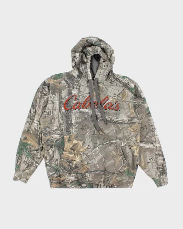 Vintage 2000's Cabela's Embroidered Camouflage Hoodie - M sold by Rokit