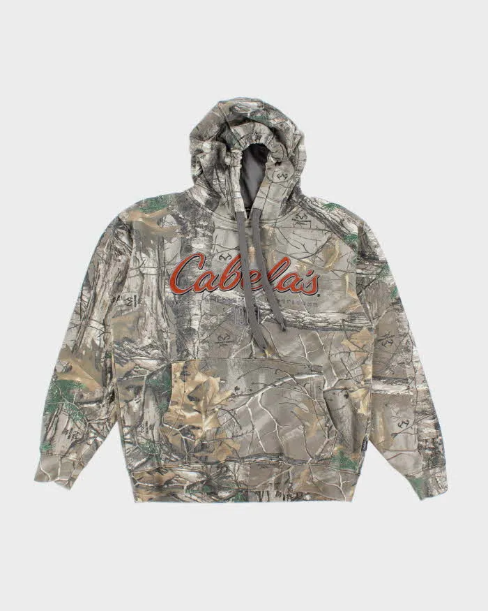 Vintage 2000's Cabela's Embroidered Camouflage Hoodie - M sold by Rokit