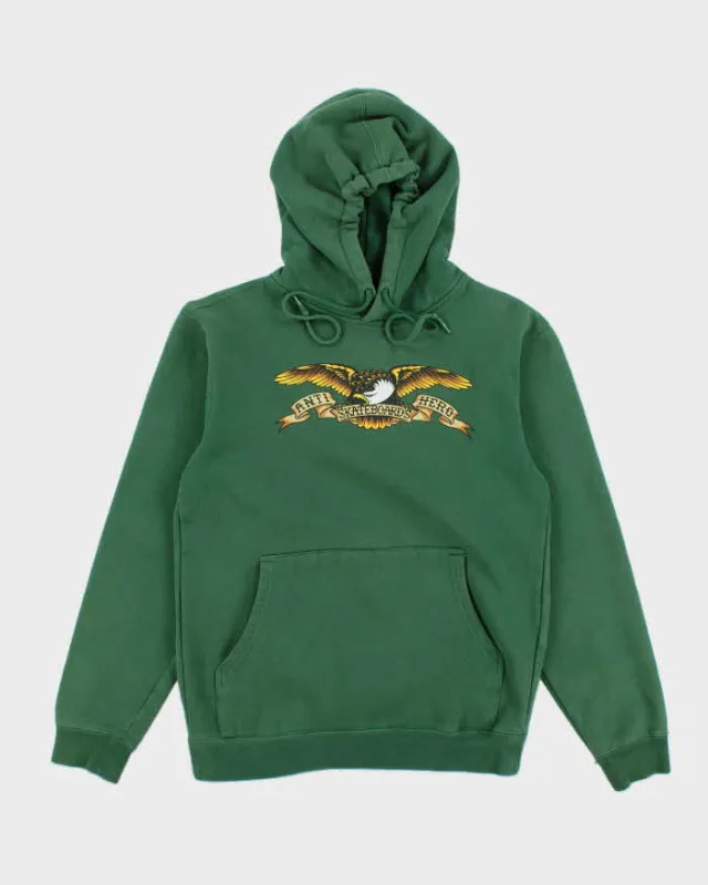 Vintage 2000's Anti Hero Skateboards Graphic Hoodie - S sold by Rokit