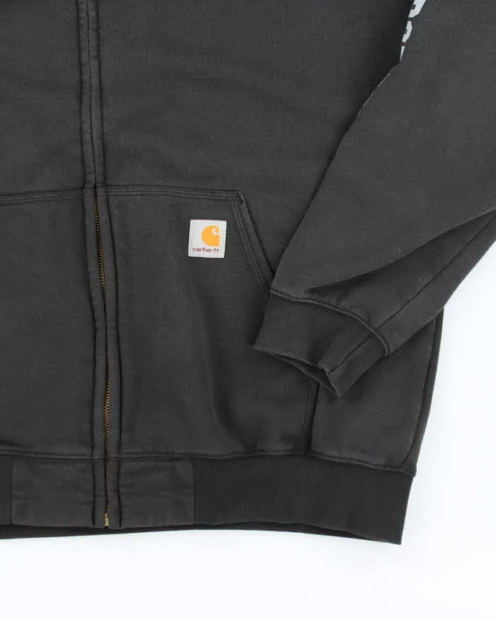Vintage 2000's Carhartt Heavyweight Zip Up Hoodie - L sold by Rokit product image thumbnail 3