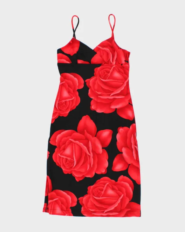 Vintage 90s La Belle Floral Dress - S sold by Rokit