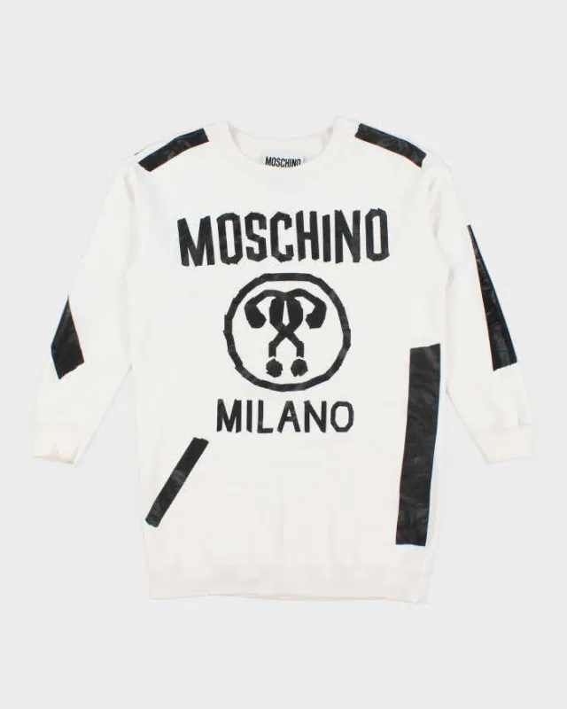 Vintage 2000's Moschino Oversized Big Graphic Sweatshirt - M sold by Rokit
