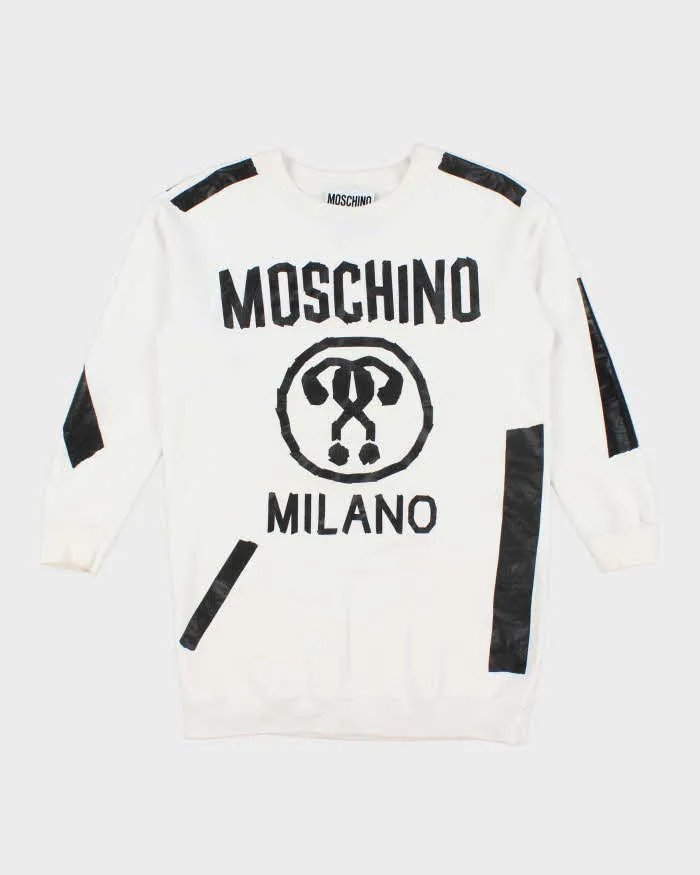 Vintage 2000's Moschino Oversized Big Graphic Sweatshirt - M sold by Rokit