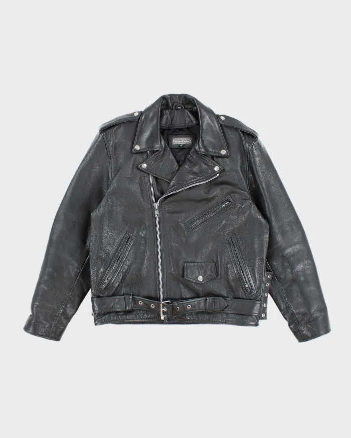 Vintage Boutique Of Leather Biker Jacket - L sold by Rokit