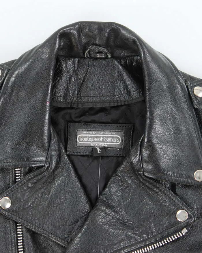 Vintage Boutique Of Leather Biker Jacket - L sold by Rokit product image thumbnail 5