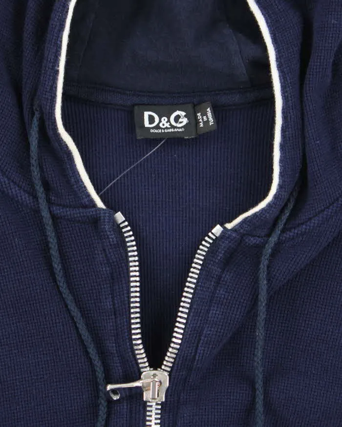 Vintage Y2K Dolce & Gabbana Heavyweight Zip Up Hoodie - XL sold by Rokit product image thumbnail 5