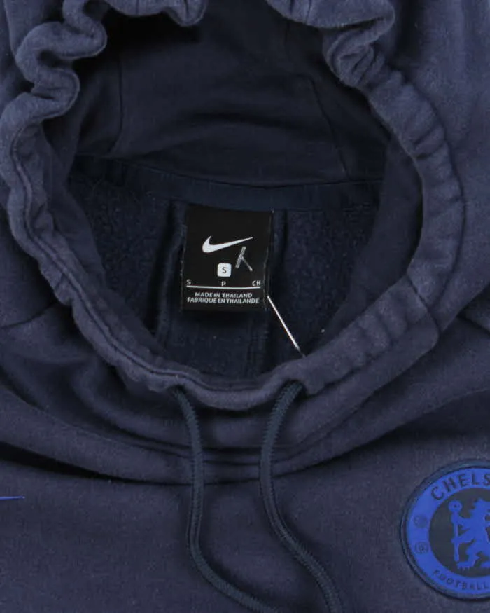 Nike x Chelsea FC Small Logo Lightweight Hoodie - L sold by Rokit product image thumbnail 5