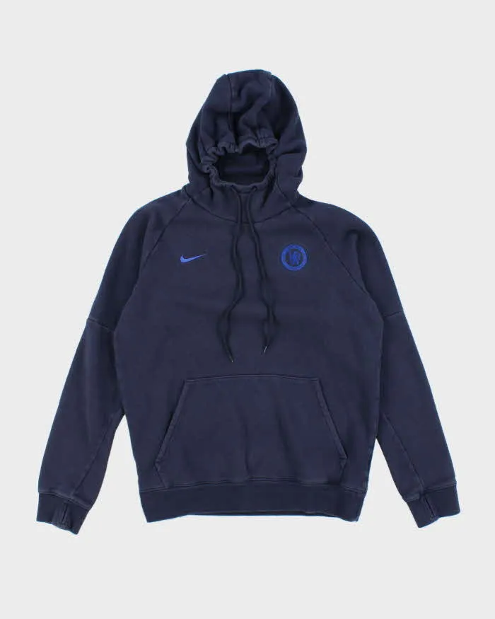 Nike x Chelsea FC Small Logo Lightweight Hoodie - L sold by Rokit