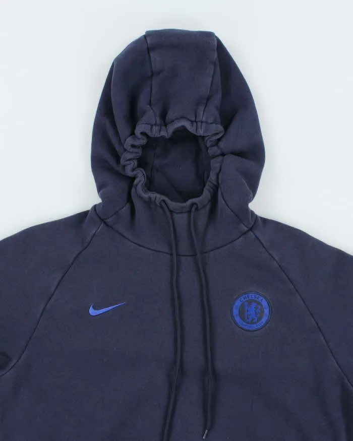 Nike x Chelsea FC Small Logo Lightweight Hoodie - L sold by Rokit product image thumbnail 3