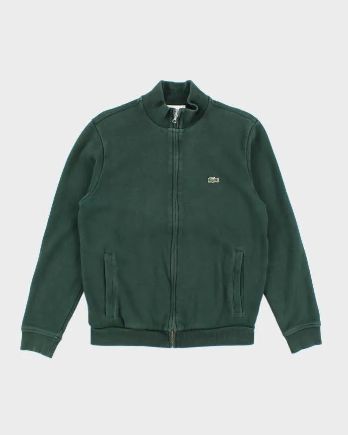 Vintage 2000's Lacoste Small Croc Full Zip Up Sweatshirt - M sold by Rokit