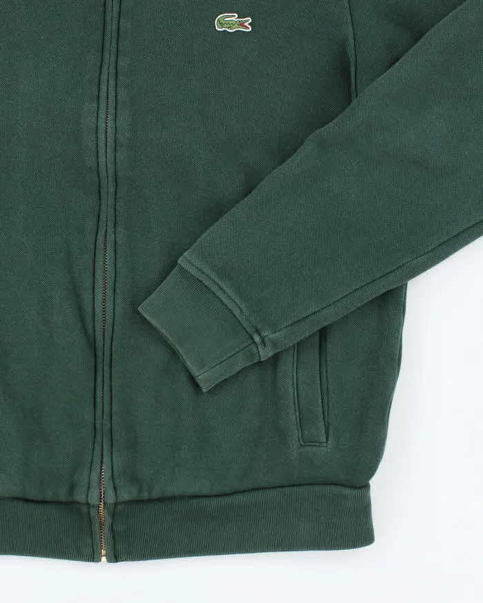 Vintage 2000's Lacoste Small Croc Full Zip Up Sweatshirt - M sold by Rokit product image thumbnail 4
