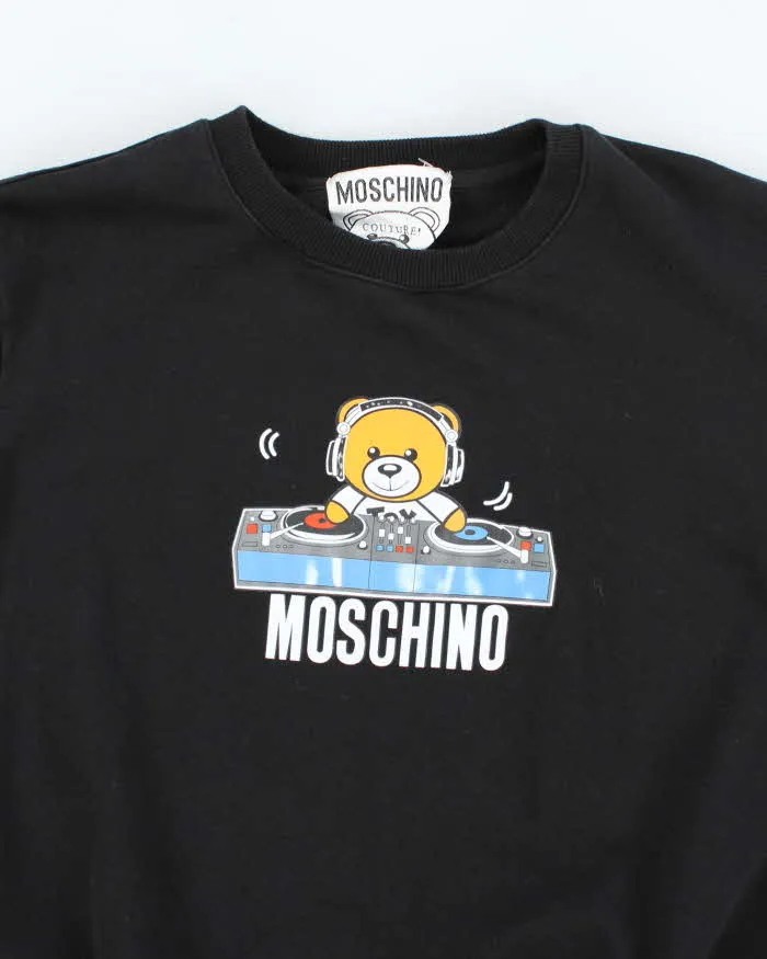 Vintage Y2K Moschino DJ Bear Graphic Sweatshirt - XXL sold by Rokit product image thumbnail 3