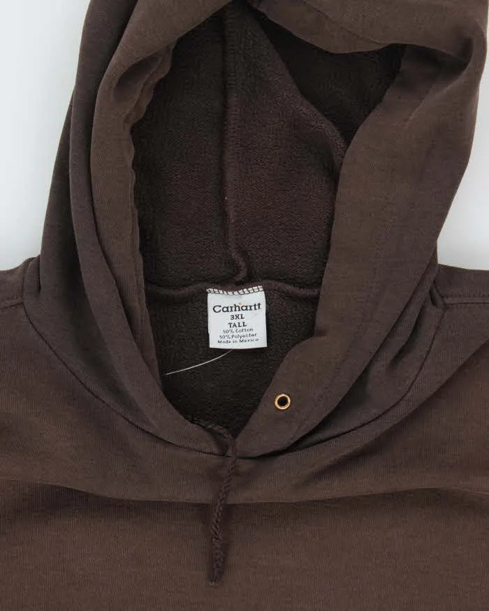 Vintage 2000's Carhartt Sleeve Print Oversized Heavyweight Hoodie - XXXL sold by Rokit product image thumbnail 3