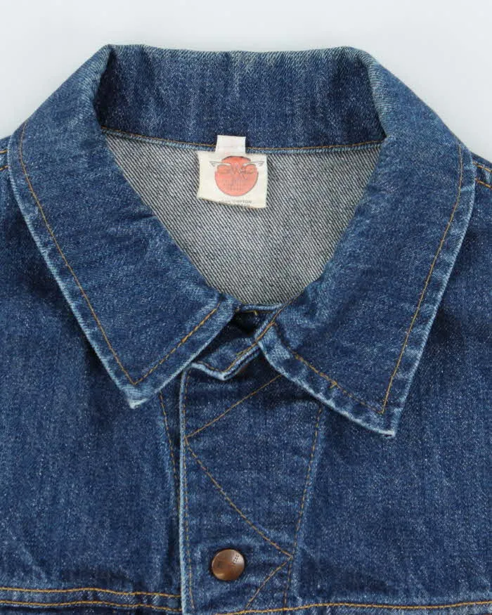 Vintage 80's GWG Scrubbies Dark Wash Denim Jacket - L sold by Rokit product image thumbnail 5