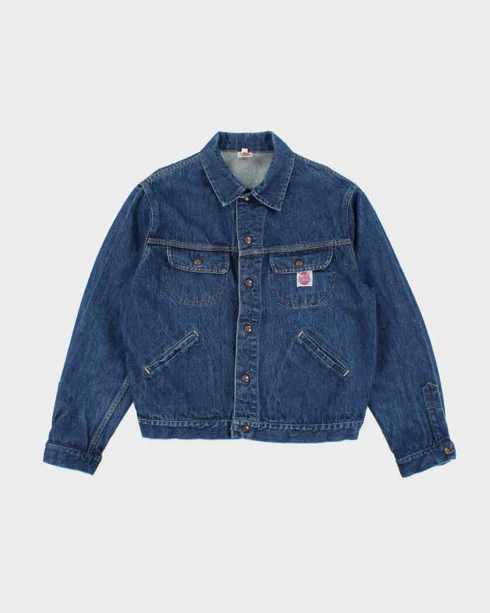 Vintage 80's GWG Scrubbies Dark Wash Denim Jacket - L sold by Rokit