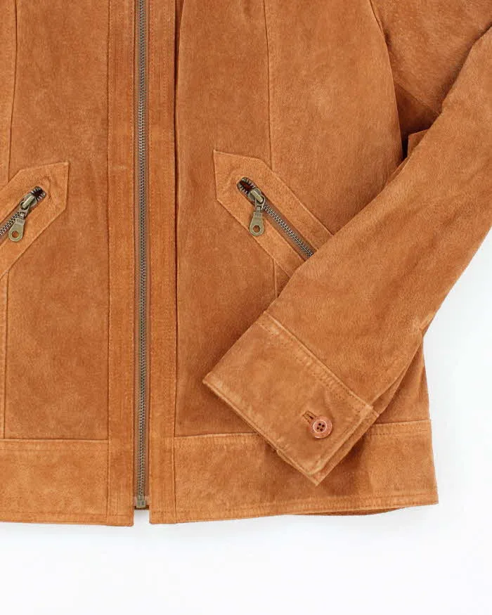 Vintage Nauge Zip-Up Suede Jacket - M sold by Rokit product image thumbnail 4