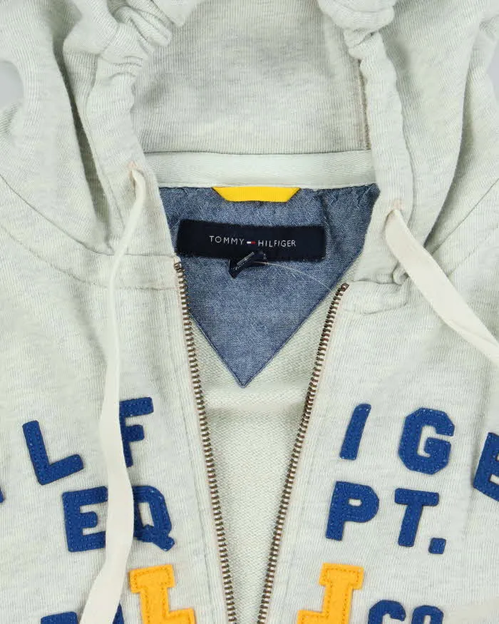 Vintage 2000's Tommy Hilfiger Spell Out Zip Up Hoodie - L sold by Rokit product image thumbnail 5