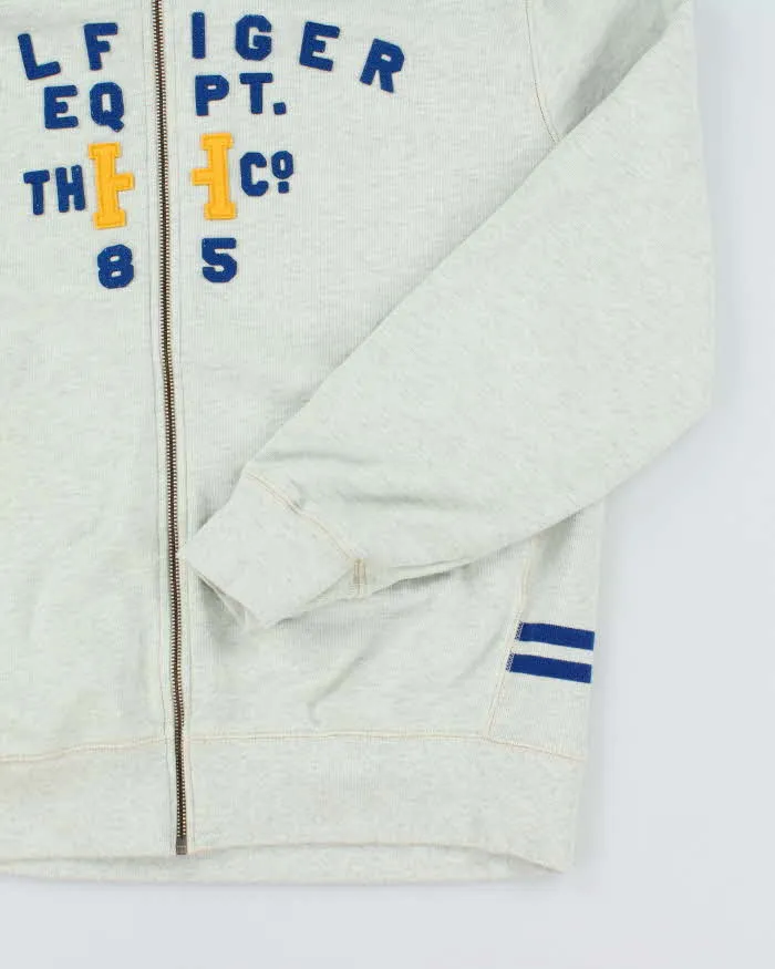 Vintage 2000's Tommy Hilfiger Spell Out Zip Up Hoodie - L sold by Rokit product image thumbnail 4