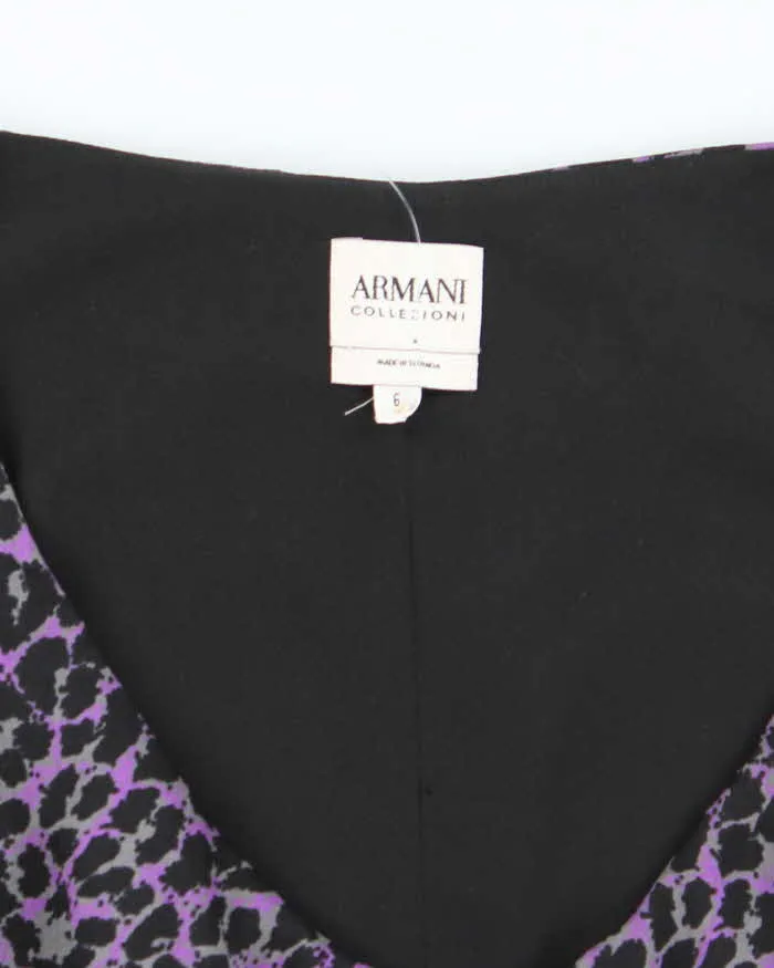 Vintage Y2k 00s Armani Collezioni Leopard Print Dress - M sold by Rokit product image thumbnail 5