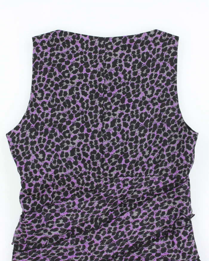 Vintage Y2k 00s Armani Collezioni Leopard Print Dress - M sold by Rokit product image thumbnail 4