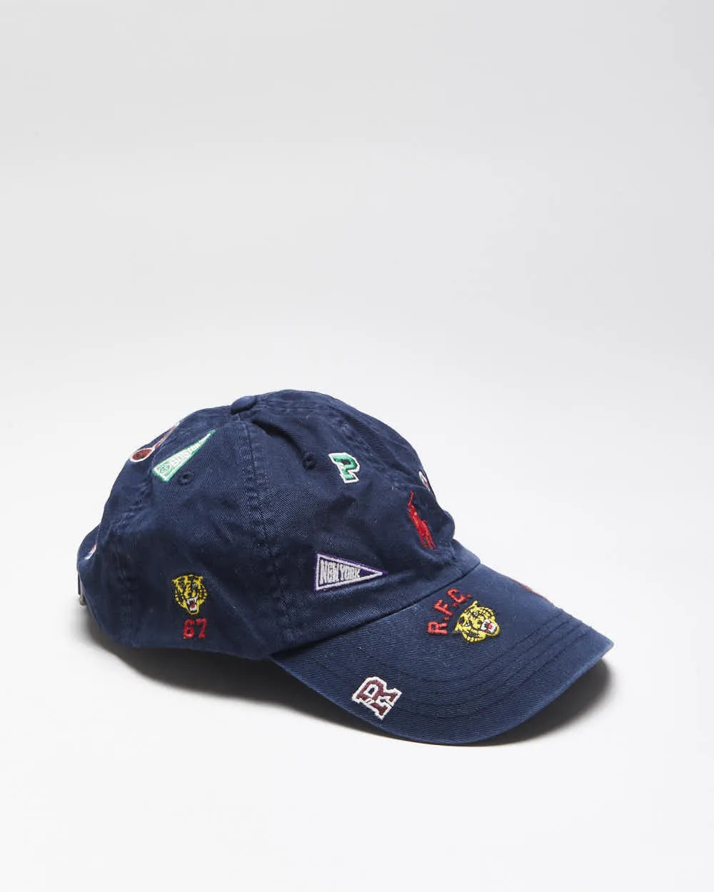Vintage 2000's Ralph Lauren Embroidered Logos Cap - OS sold by Rokit