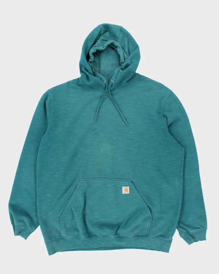 Vintage 2000's Carhartt Sleeve Spell Out Hoodie - XL sold by Rokit