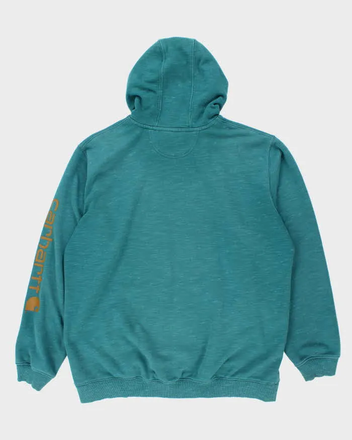 Vintage 2000's Carhartt Sleeve Spell Out Hoodie - XL sold by Rokit product image thumbnail 2