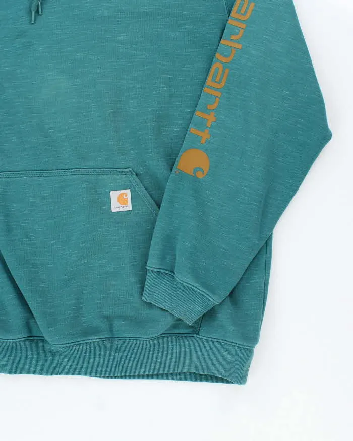 Vintage 2000's Carhartt Sleeve Spell Out Hoodie - XL sold by Rokit product image thumbnail 4