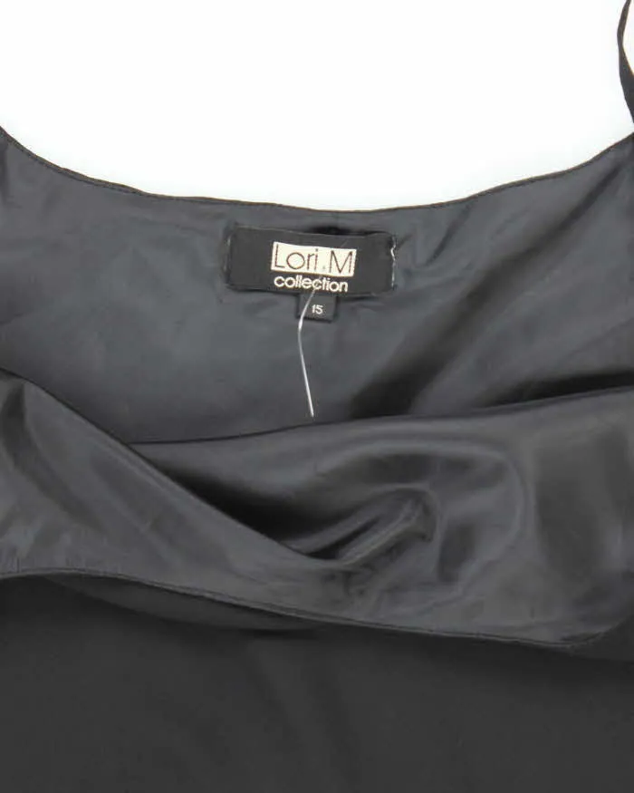 Vintage 90s Lori M Black Beaded Dress - XL sold by Rokit product image thumbnail 5