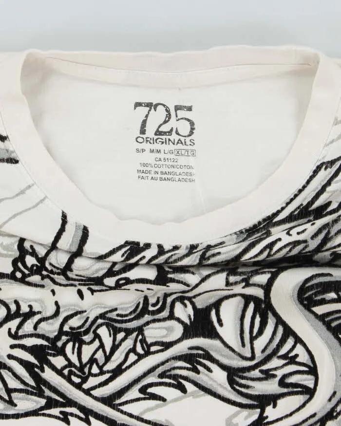 Vintage Y2K Big Dragon Graphic T-Shirt - XL sold by Rokit product image thumbnail 5