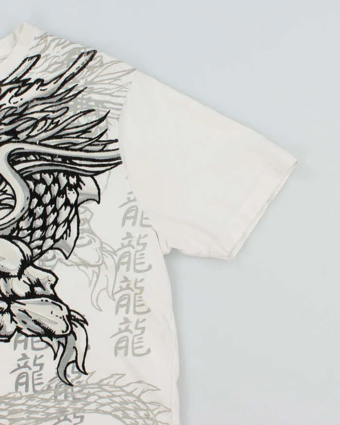 Vintage Y2K Big Dragon Graphic T-Shirt - XL sold by Rokit product image thumbnail 4