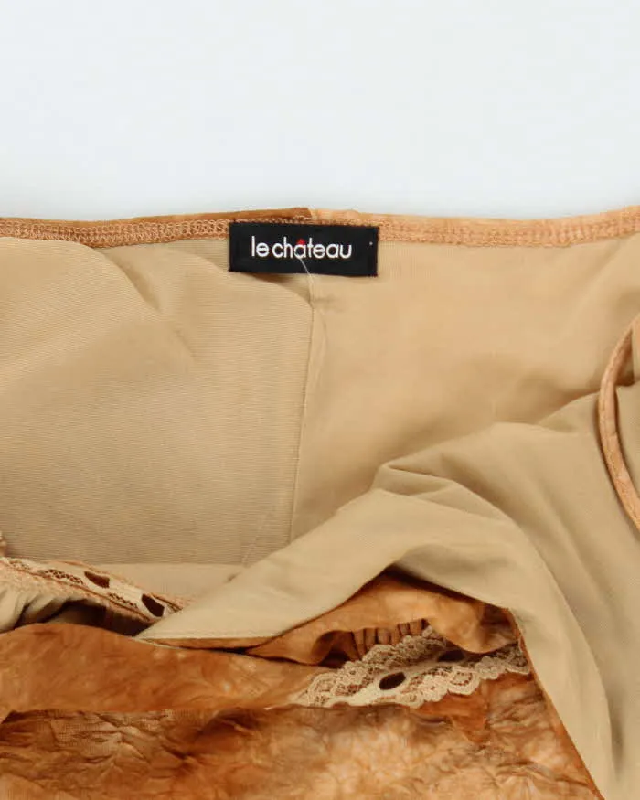 Vintage 90s Le Chateau Crinkle Dress - S sold by Rokit product image thumbnail 5