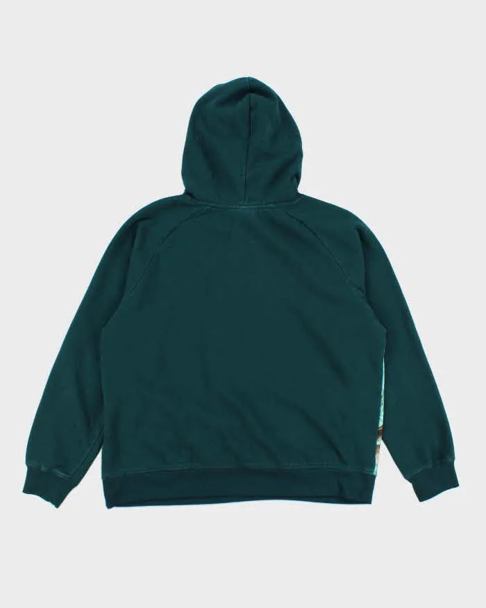 Vintage Y2K Real Tree Embroidered Blue Camo Logo Hoodie - M sold by Rokit product image thumbnail 2