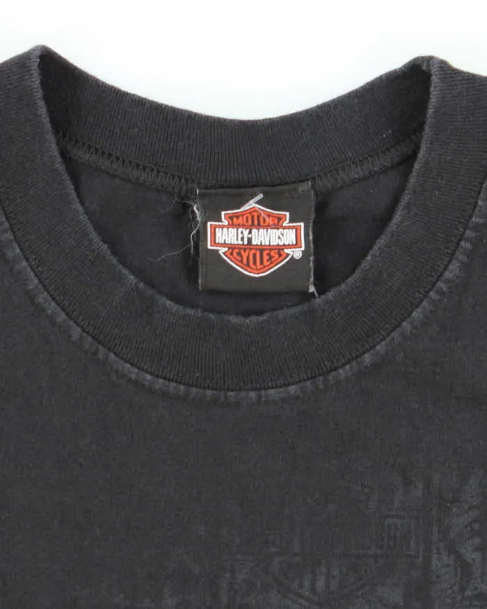 Vintage Y2K Harley Davidson Biker Sleeveless T-Shirt - L sold by Rokit product image thumbnail 5