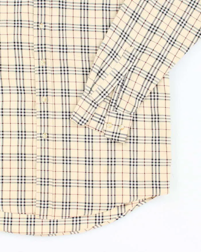 Vintage Burberry Nova Check Long Sleeve Shirt - L sold by Rokit product image thumbnail 4