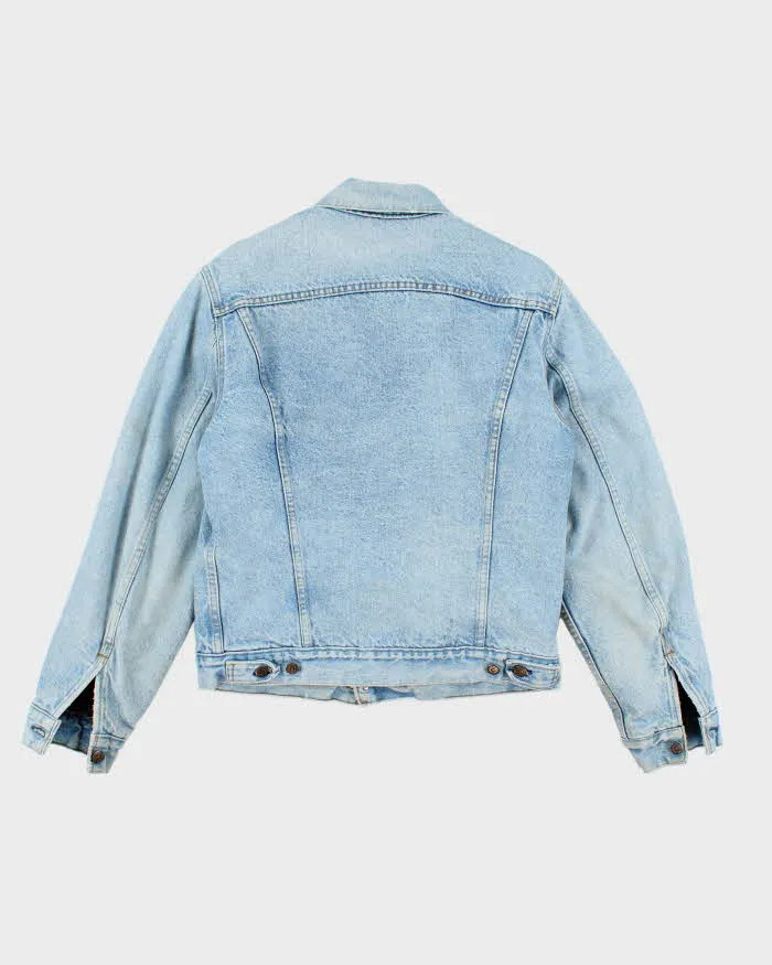 Vintage 90's Levi's Light Wash Insulated Denim Jacket - S sold by Rokit product image thumbnail 2