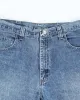 Vintage Wrangler Wide Leg Medium Wash Carpenter Shorts - W34 L9 sold by Rokit
