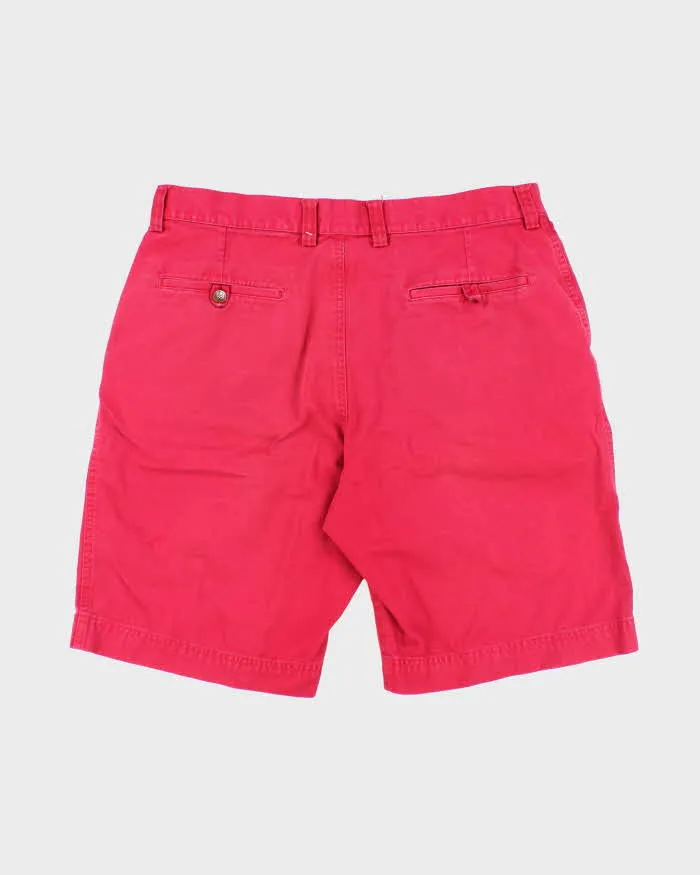 Vintage Lacoste Red Chino Shorts - W34 L10 sold by Rokit product image thumbnail 2